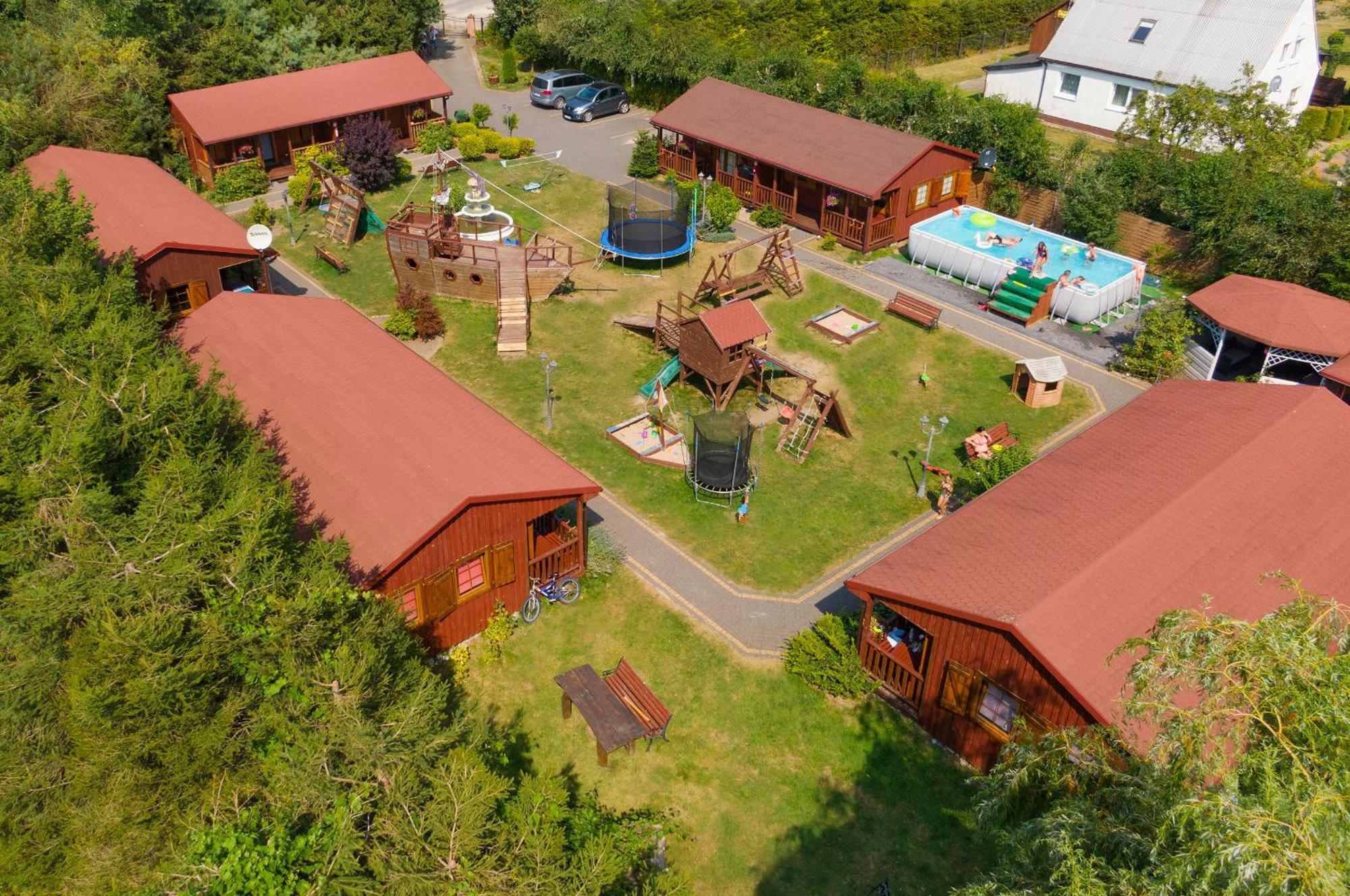 Domki Letniskowe Forest Nad Morzem Ujście-Darłowskie Eksteriør billede